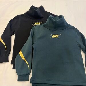 Nike | SPORTSWEAR CLUB FLEECE | GIRLS | SMALL | NWT | 2 sweatshirts included